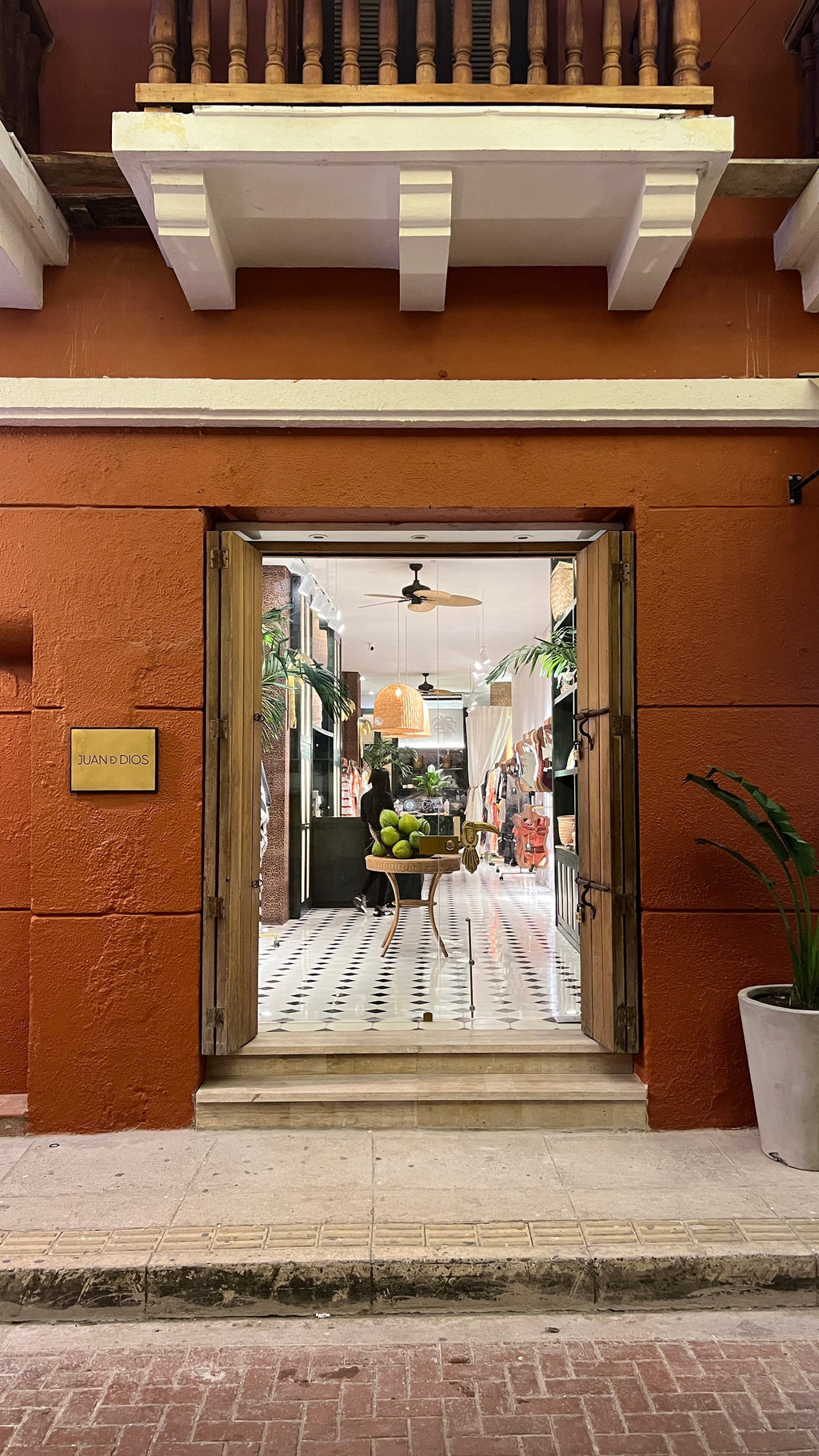 Juan De Dios lands in Cartagena