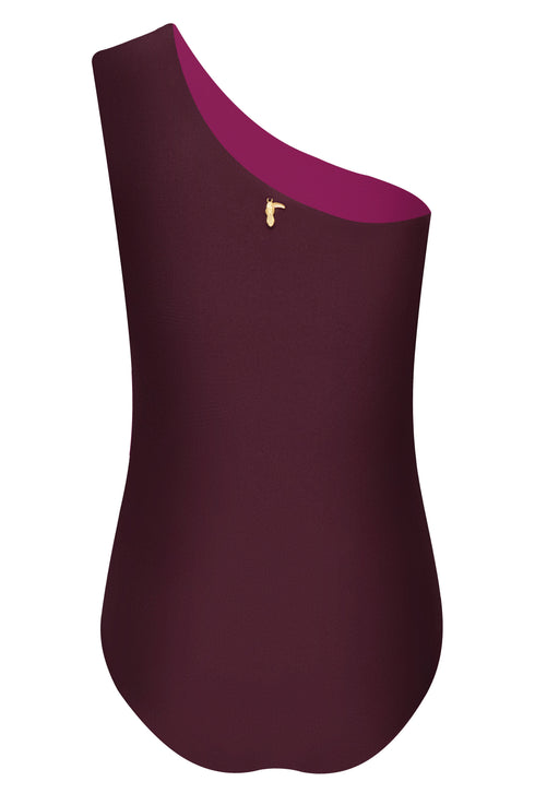 Mini Arahuac / Wine Peacock - Fuchsia