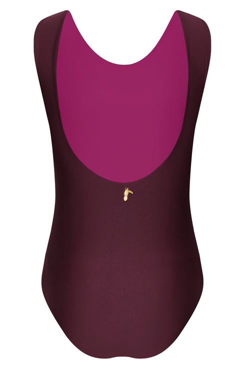 Mini Olympic / Wine Peacock - Fuchsia