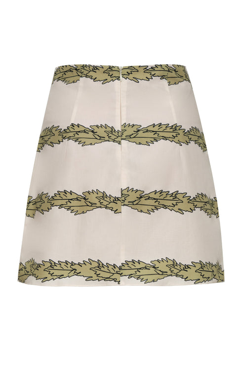 Carmelita Cotton Mini Skirt / Helechos