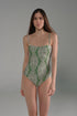 Las Balsas One Piece / Green Arabesque