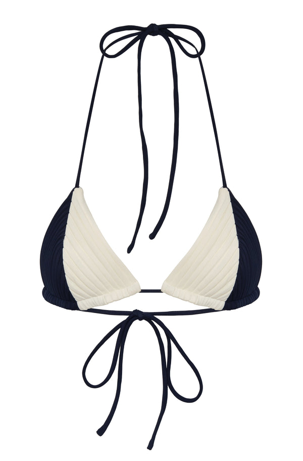 Jose Top / Navy - Ivory