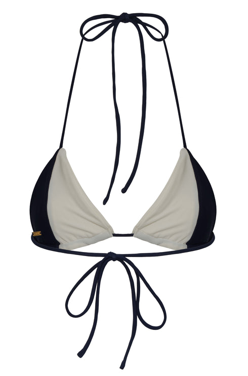 Jose Top / Navy - Ivory