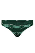 Sunset Waves Bottom / Green Horse Reins - Green