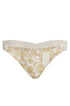 Potosi Embroidered Bottom / Yellow Flowers - Ivory