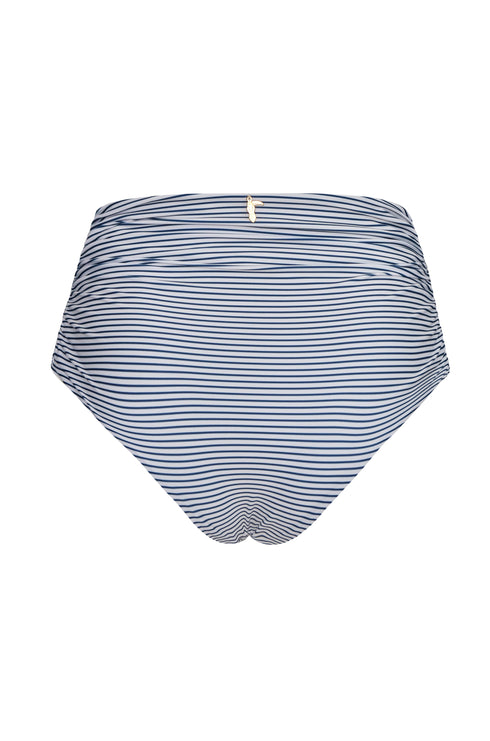 Victoria Bottom / Navy Stripes - Ivory