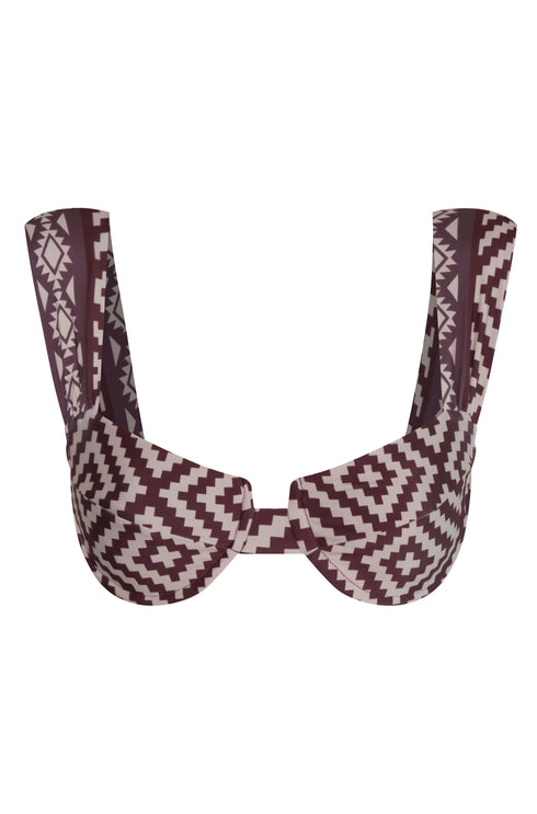 Sabina Top / Ethnic Motif