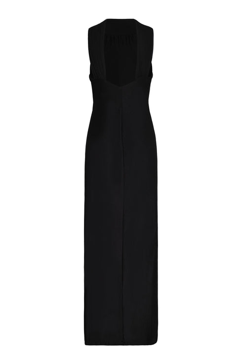 Rosales Jersey Midi Dress / Black