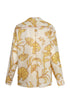 Jill Linen Shirt / Yellow Flowers