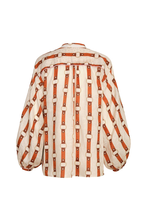 Don Simón Linen Shirt / Horse Reins