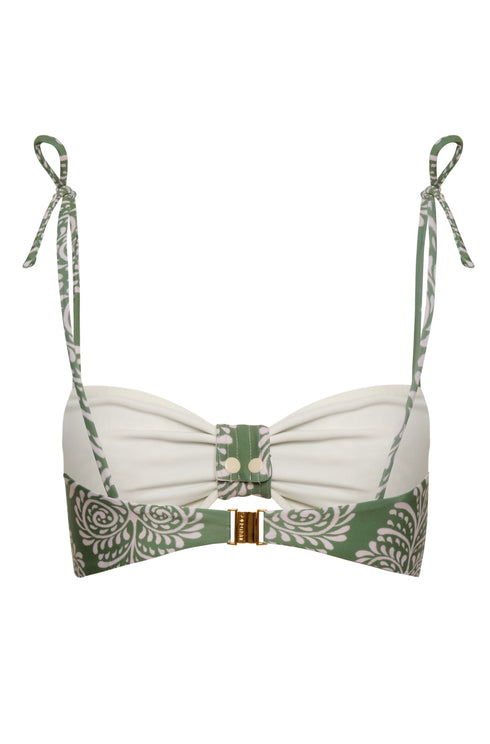 San Miguel Top / Green Arabesque