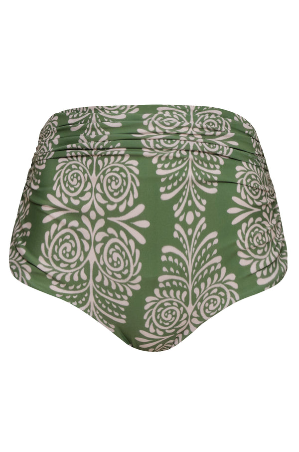 Victoria Vintage Bottom / Green Arabesque