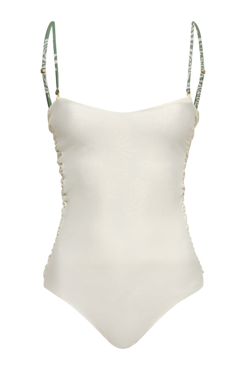 Las Balsas One Piece / Green Arabesque