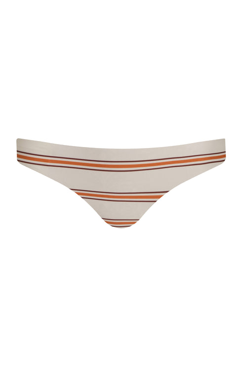 Guava Bottom / Red Arabesque - Orange Stripes