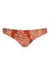 Guava Bottom / Red Arabesque - Orange Stripes