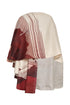 Cavalo Linen Poncho / Red Tropical Landscape
