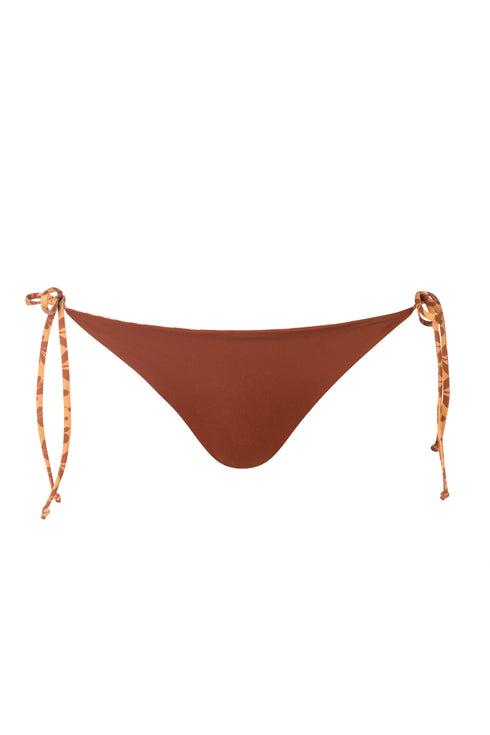 Brazil Bottom / Mustard Arabesque - Brown