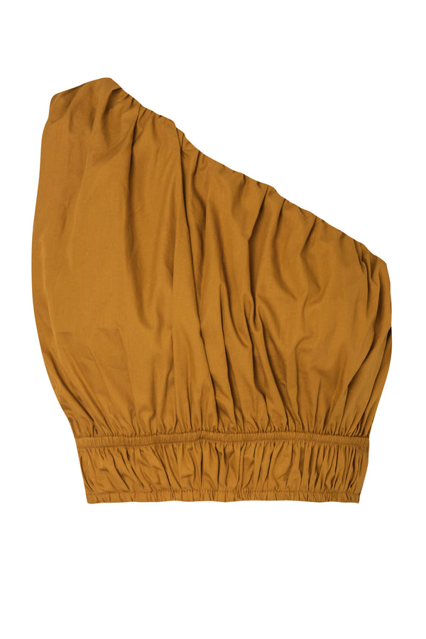 Ornella Cotton Top / Tabaco