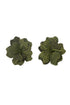 Buganvillas Earrings / Military Green
