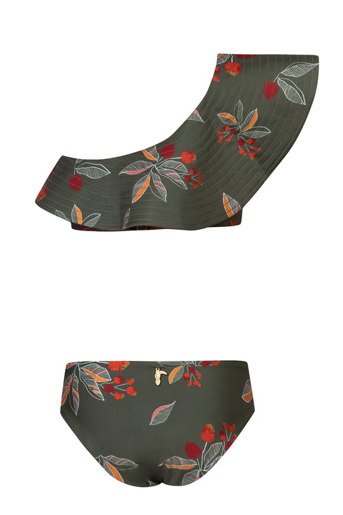 Mini Sunset Waves / Olive