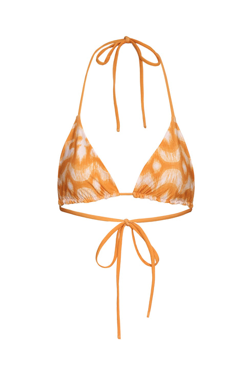 Gorgona Top / Yellow Ikat Western