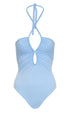 Saint Tropez One Piece / Sky Blue - Ivory