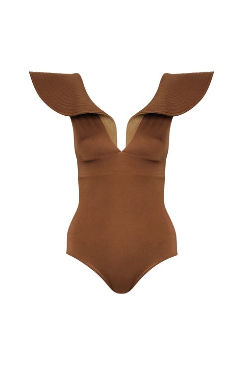 Quetzal One Piece / Brown - Gold