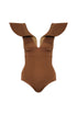 Quetzal One Piece / Brown - Gold