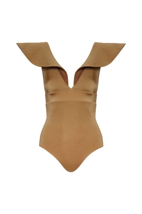 Quetzal One Piece / Brown - Gold