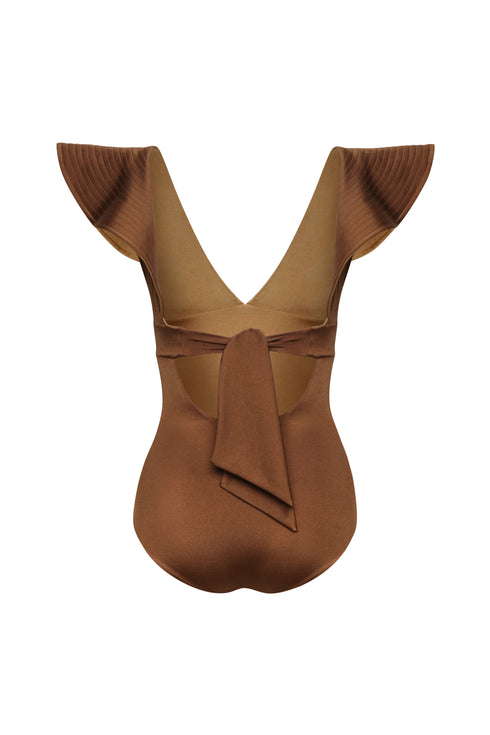 Quetzal One Piece / Brown - Gold