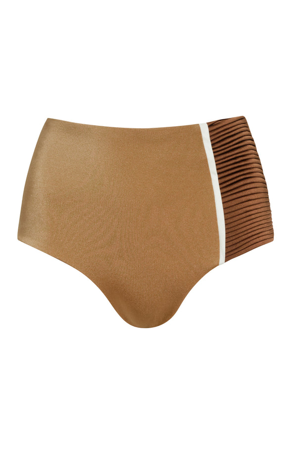 Frida Bottom / Brown - Gold