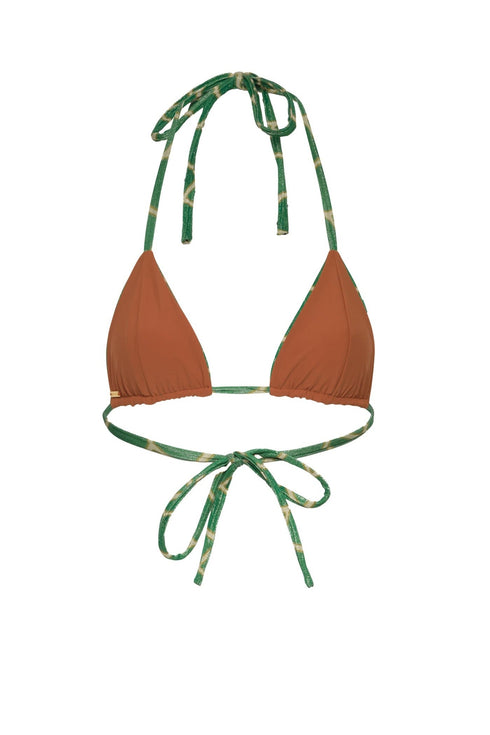 Gorgona Top / Emerald Maxi Scales - Western