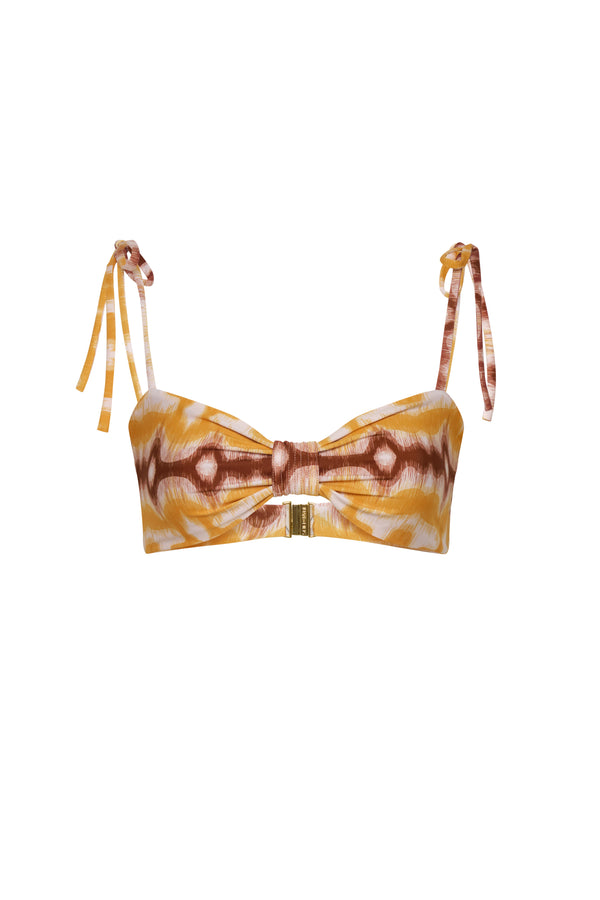 San Miguel Top / Yellow Ikat - Western