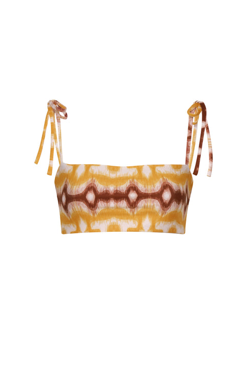 San Miguel Top / Yellow Ikat - Western