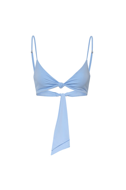Pacifico Top / Sky Blue - Ivory
