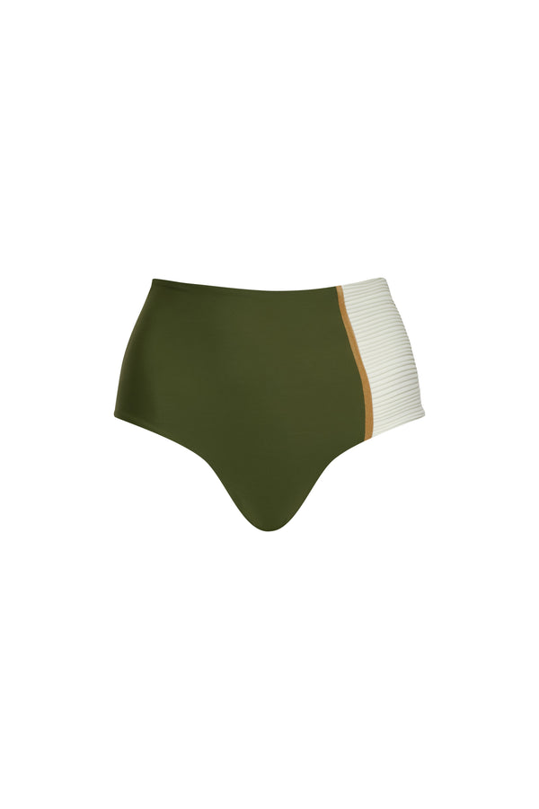 Frida Bottom / Green - Ivory