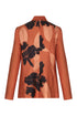 Santo Tomás Martellato Silk Blazer / Terra Orchideas