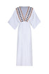 Topacio Linen Tunic / White Embroidered