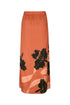 Beatrice Martellato Silk Ankle Length Skirt / Terra Orchideas