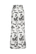 San Cipriano Crepe Chine Pants / Ivory Trees