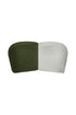 Emma Top / Green - Ivory