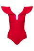 Quetzal One Piece / Red - Fuchsia