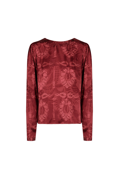 Sevilla Blouse / Wine