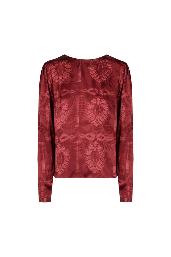 Sevilla Blouse / Wine