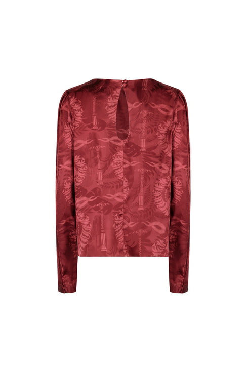 Sevilla Blouse / Wine