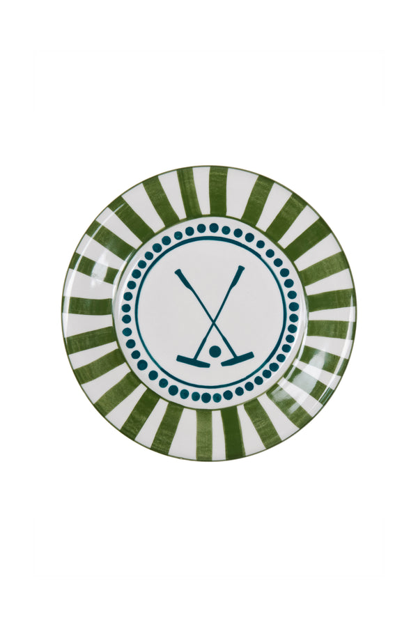Polo Salad Plate / Green