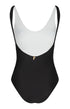 Olympic One Piece / Black - Ivory