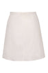 Carmelita Linen Mini Skirt / Fuchsia Palm