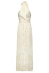 Costa del Sol Cotton Eyelet Midi Dress / Ivory Guayacanes