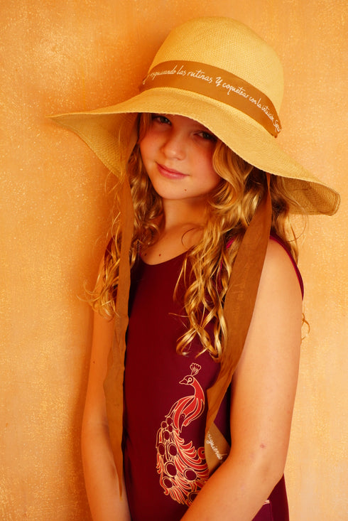 Mini Olympic / Wine Peacock - Fuchsia